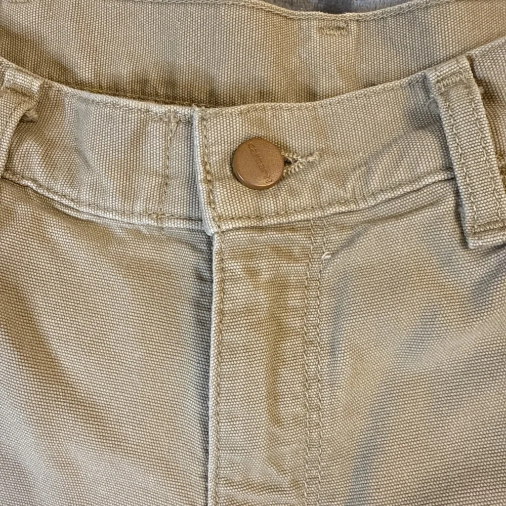 Carhartt FR Pants Mens 35x32* Khaki Flame Resistant Workwear CAT 2 NFPA 2112
